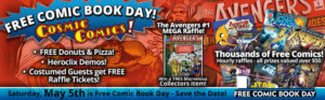Cosmic Comics, Avengers, Free Comic Book Day