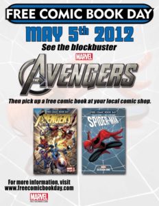 Free Comic Book Day, Cosmic Comics, Avengers