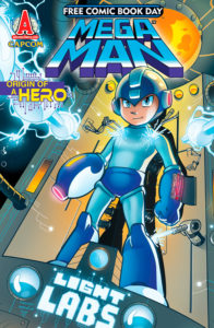 Mega Man for Free Comic Book Day.