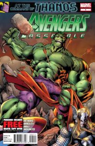 Hulk, Thor, Thanos