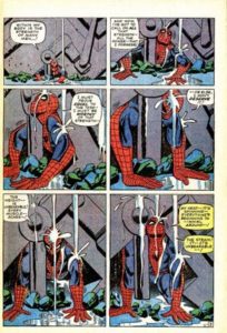 Spider Man Sequential Art
