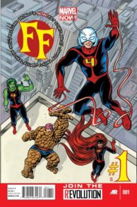 FF #1,marvel now!,ant man,cosmic comics