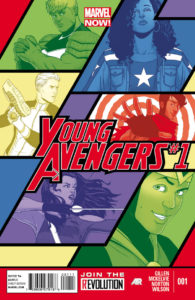 young avengers 1,marvel NOW!,cosmic comics