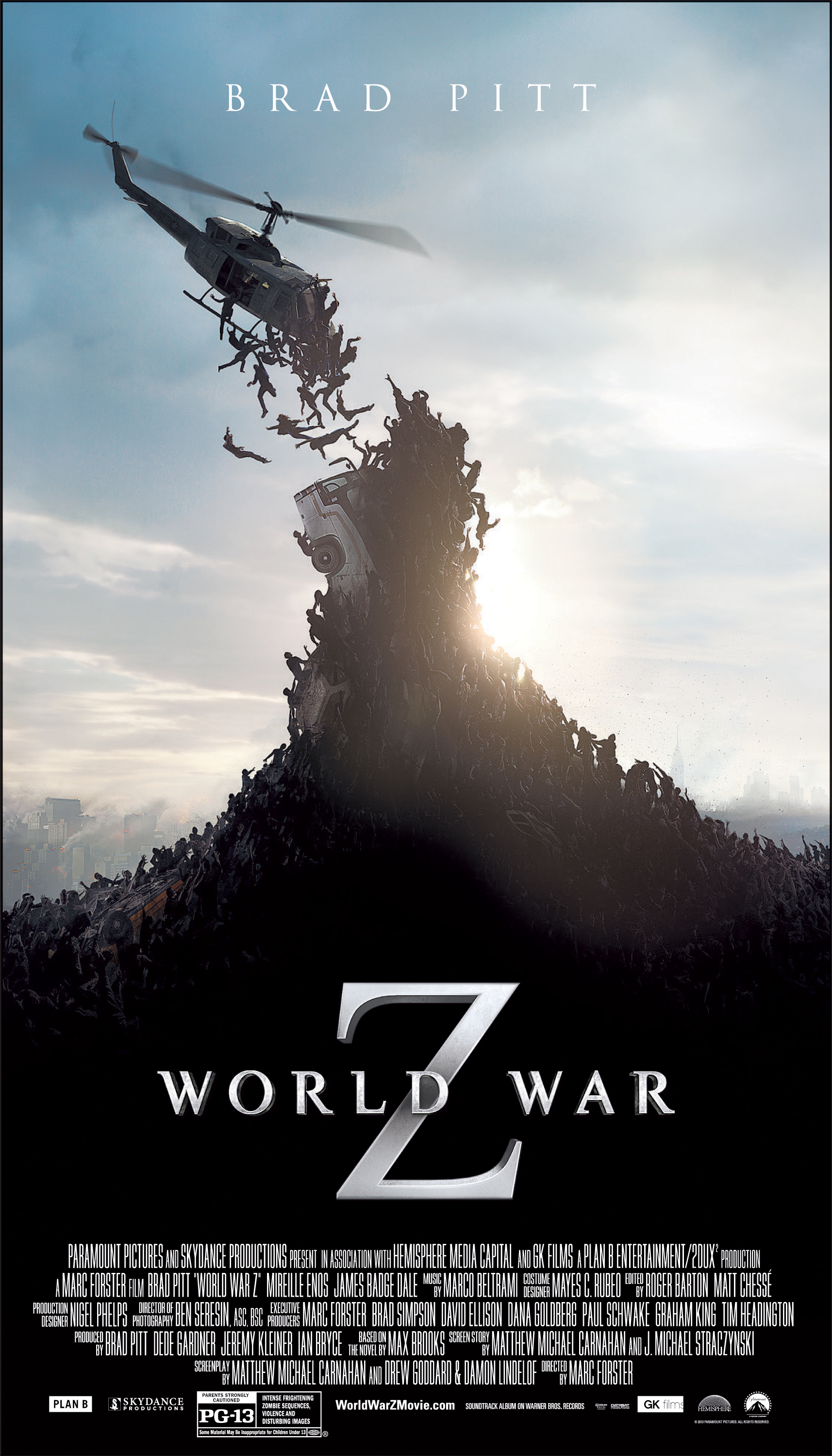 World War Z Reviews & Poster + China Censorship Woes 