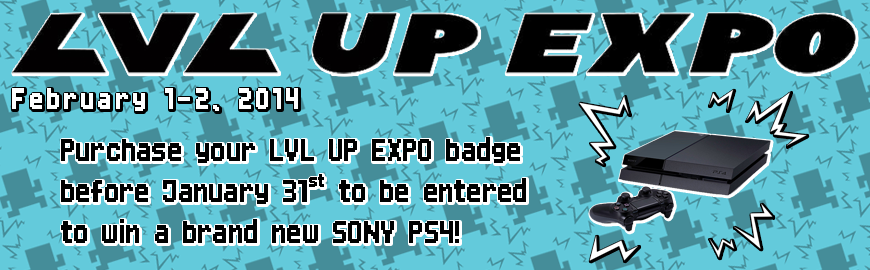 Want a FREE PS4 from LVL UP EXPO? Of course you do!