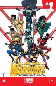 new warriors,marvel comics,cosmic comics