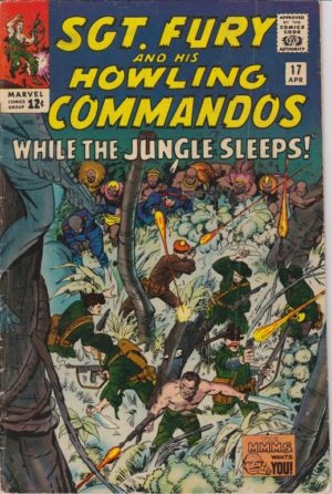 Sgt. Fury And His Howling Commandos #017 VG