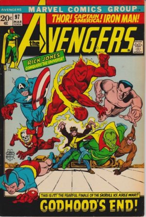 The Avengers #97 VG+