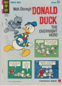 Walt Disney's Donald Duck The Overnight Hero #091 GD+