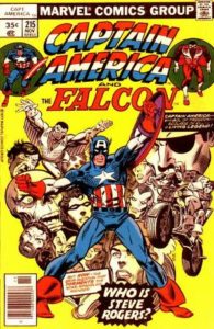 Captain America #215
