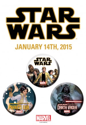 Star-Wars #1 Release Party Exclusive Buttons