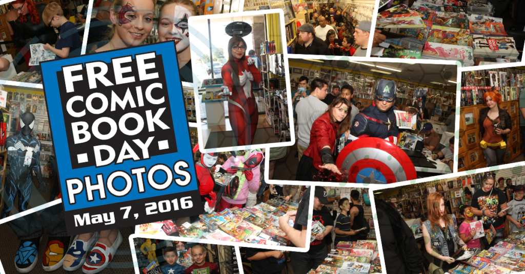 2016 Free Comic Book Day Photos