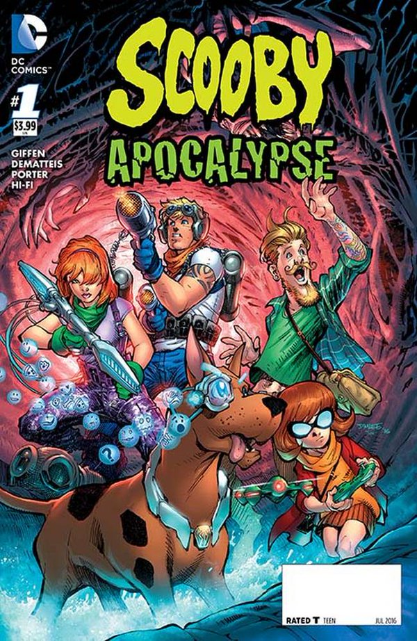 scooby apocalypse,dc comics,comic book review,cosmic comics