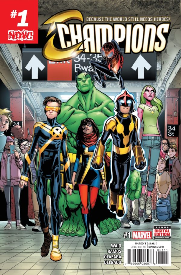 november's best of marvel now! 2016,champions,marvel comics,review