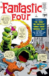 marvel facsimile edition,fantastic four,marvel comics,cosmic comics